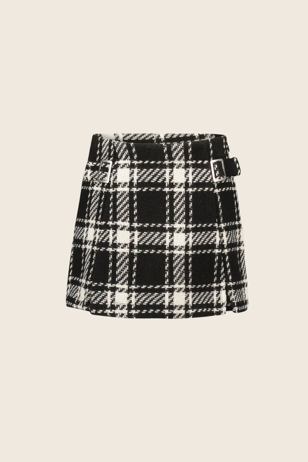 LikeFLO Short Fauve Check
