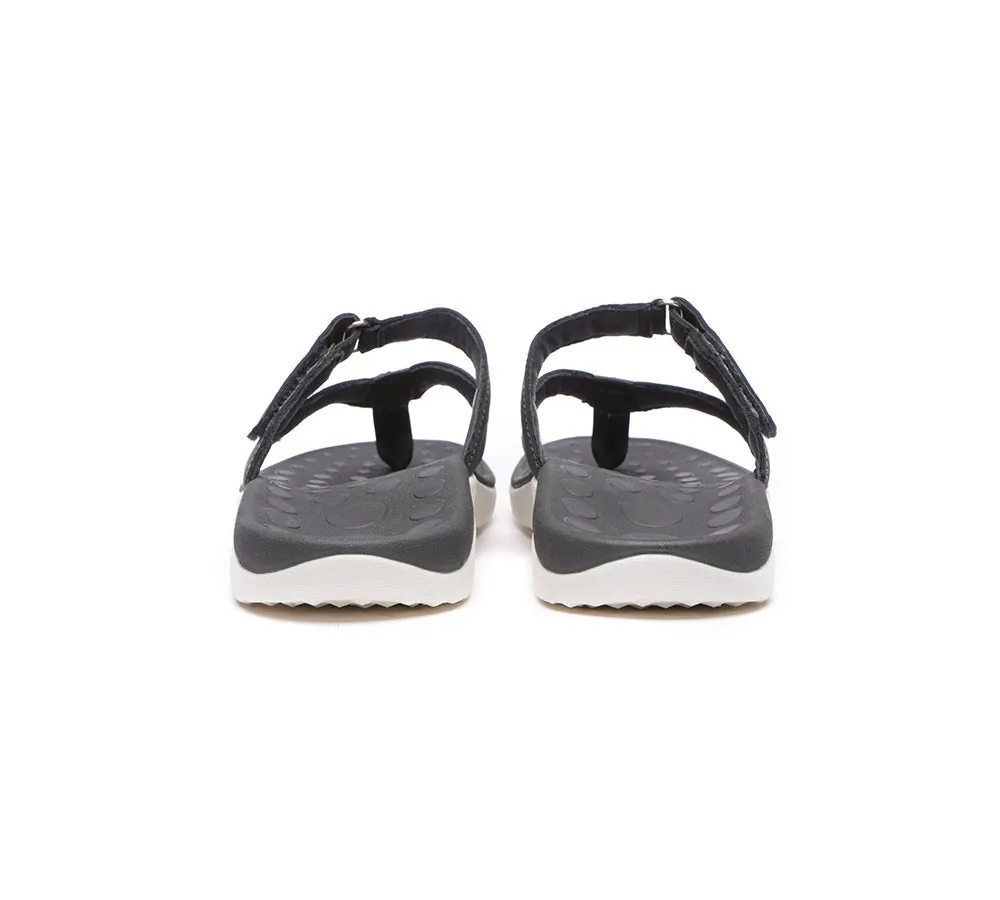 Orthotic Thongs Arch Support Hook And Loop Adjustable Straps